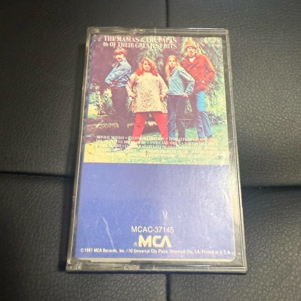 The Mamas & The Papas- Greatest Hits Cassette